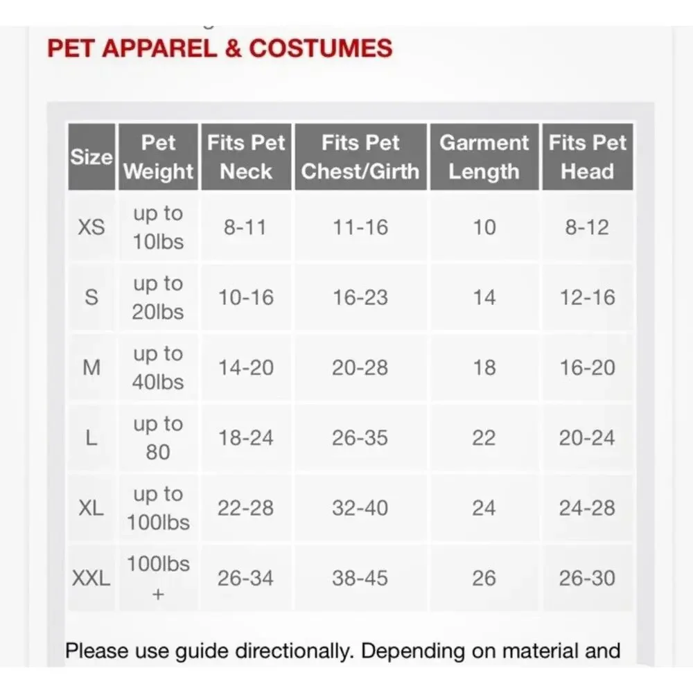 Hyde and Eek Yellow Monster Dog / Cat Pet Costume Large New